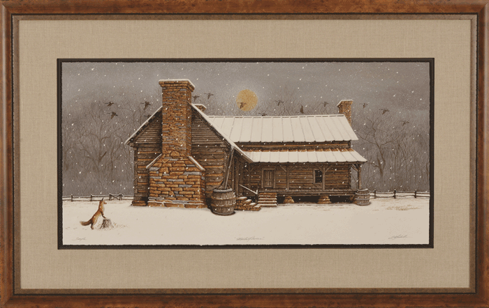 Mountain Flurries Limited Edition Gicleé  (Unframed)