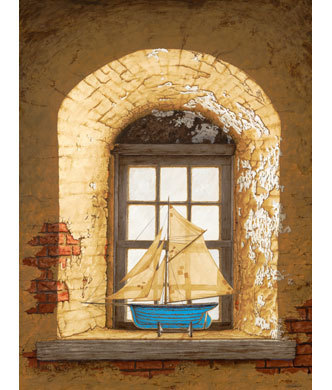 Lighthouse Window Giclee (Unframed)