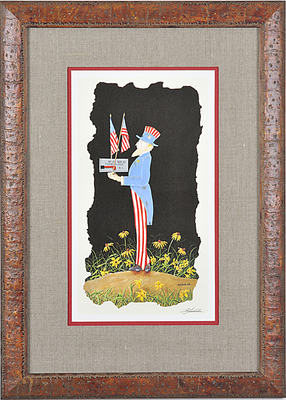 Uncle Sam Print (Unframed)
