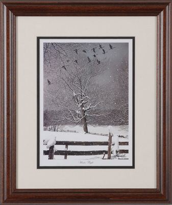 Winter Flight Mini Print  (Unframed)