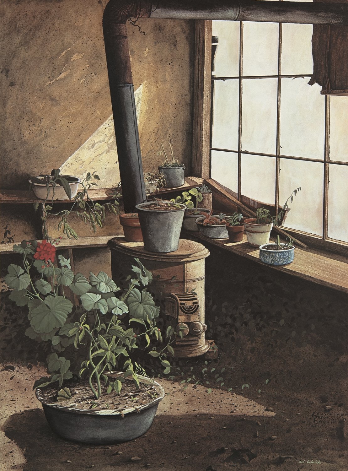 One Last Geranium (Unframed)