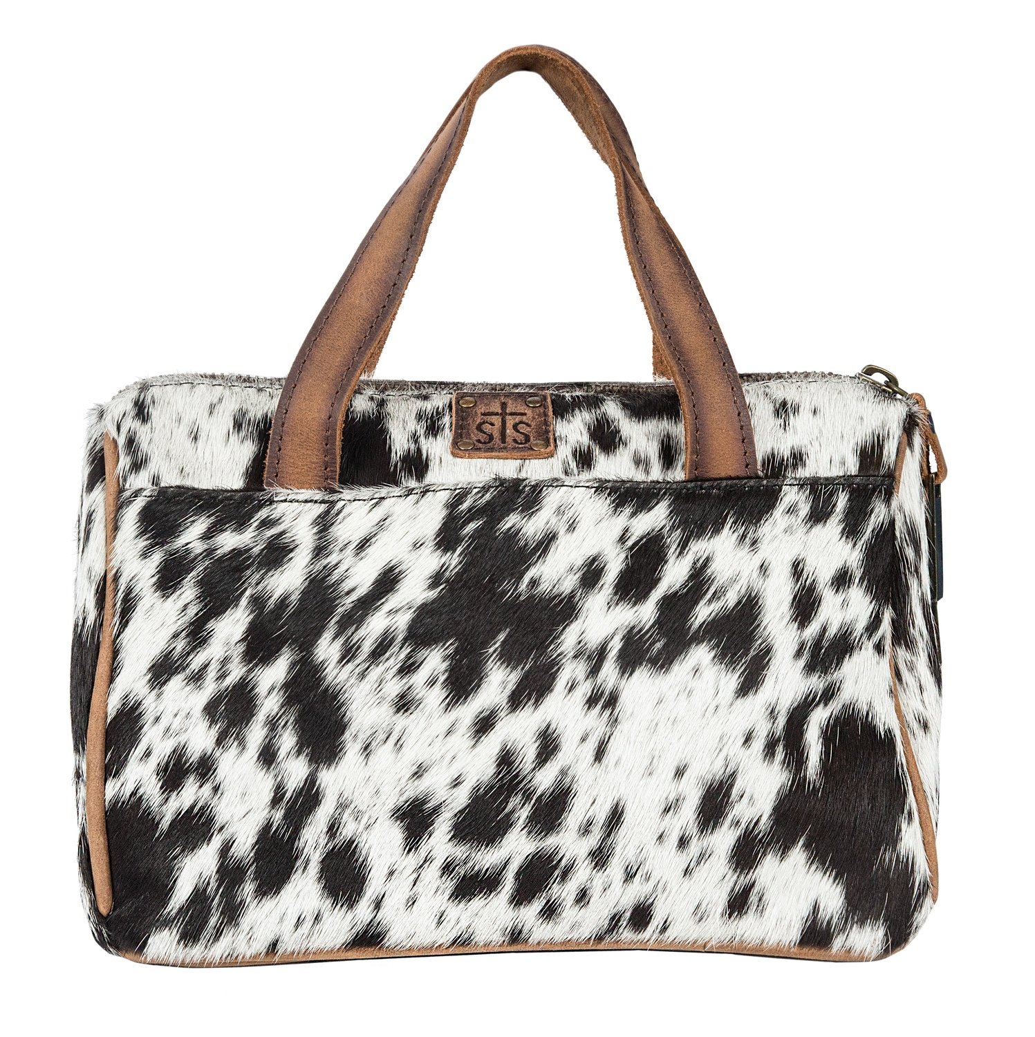 COWHIDE MAKEUP BAG