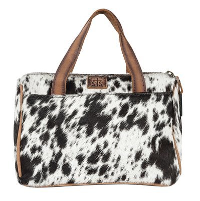 COWHIDE MAKEUP BAG