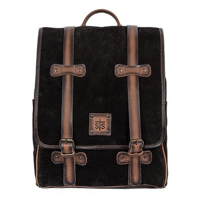 HERITAGE KNAPSACK BROWN SUEDE / LEATHER