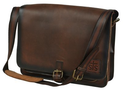LEATHER FOREMAN PORTFOLI BROWN