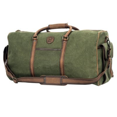 CANVAS DUFFLE BAG - MILITARY GREEN
