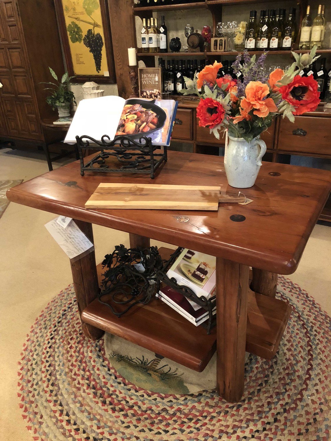 Jerry Poole Large Kitchen Island Table