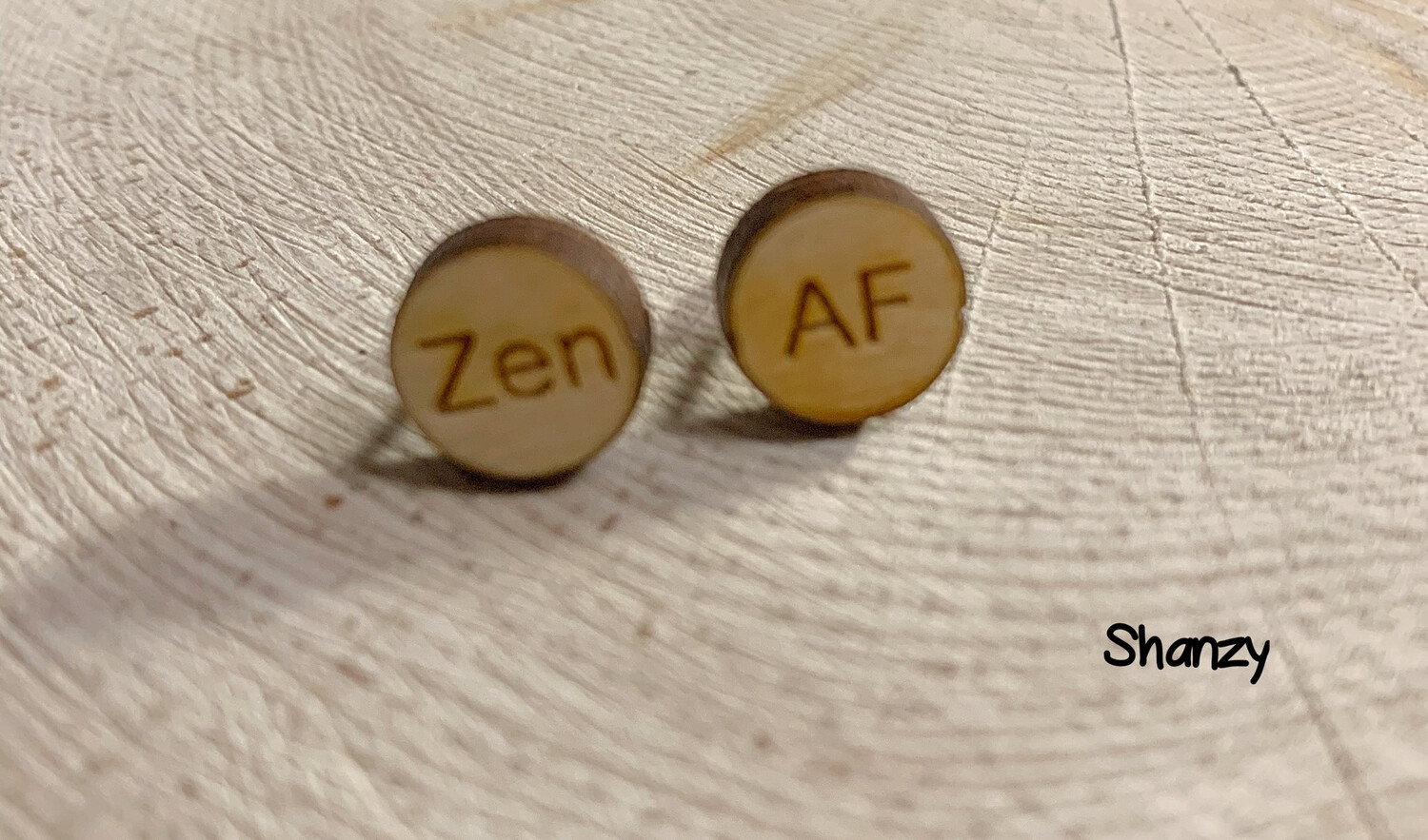 Zen AF Wood Earrings