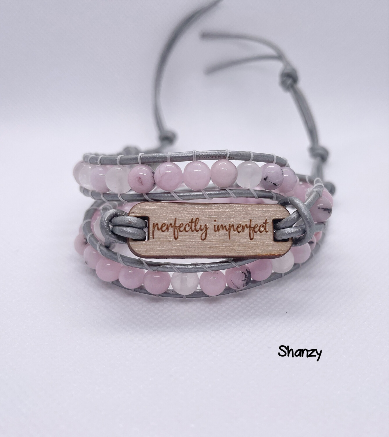 Perfectly Imperfect Cherry Blossom Wrap Bracelet