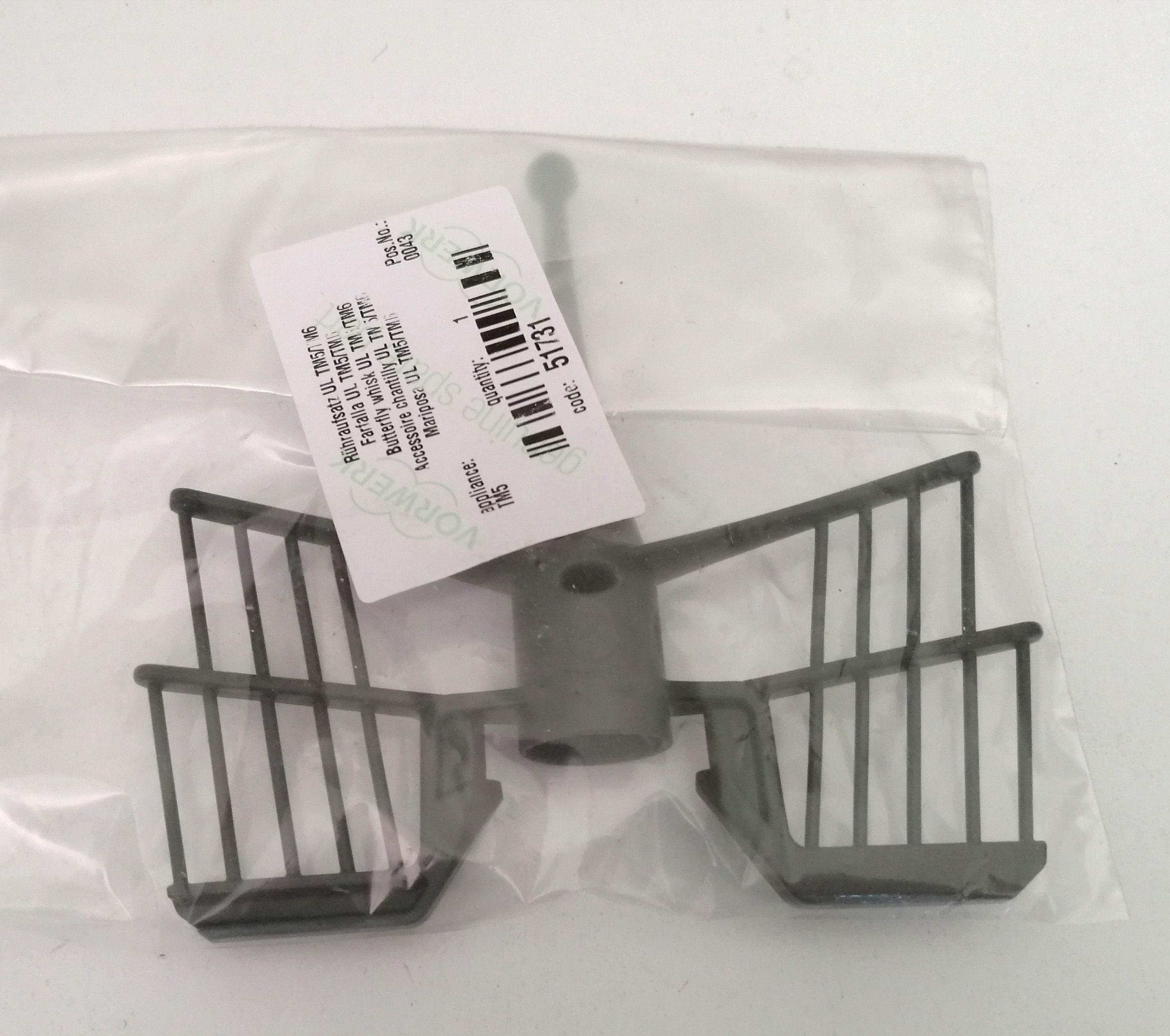 FARFALLA ORIGINALE BIMBY TM5 TM6 VORWERK CONTEMPORA