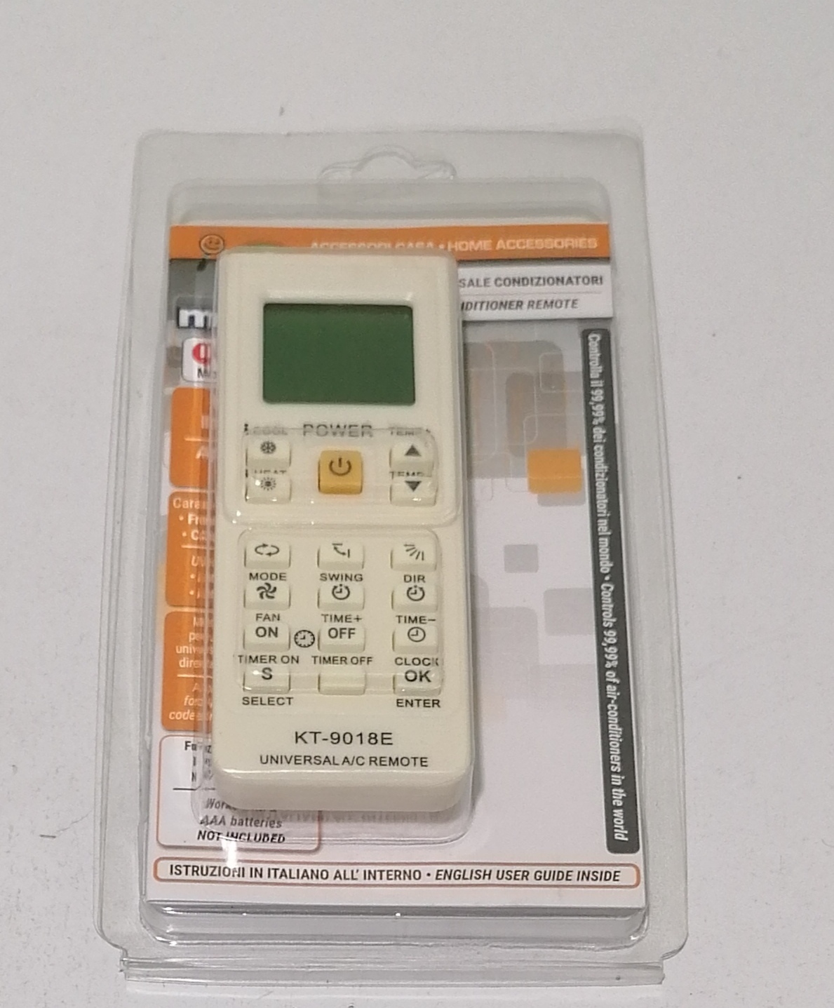 TELECOMANDO UNIVERSALE PER CLIMATIZZATORI