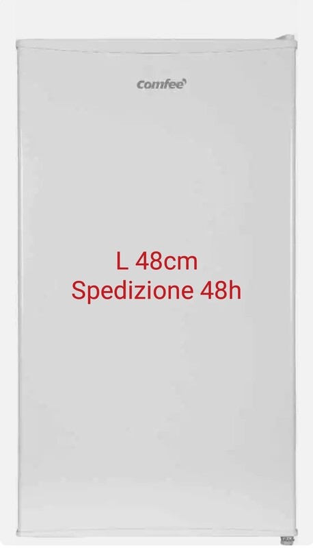 FRIGORIFERO MONOPORTA  COMFEE RCD132WH1 LARGHEZZA 48CM CON CELLA FREZEER