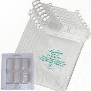SACCHETTI VORWERK FOLLETTO K135 K136 CON DEODORANTI