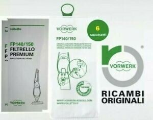 SACCHETTI VORWERK FOLLETTO VK140 VK150 CON DEODORANTI