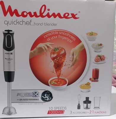 Frullatore Immersione Moulinex 1000w QuickChef