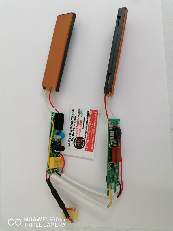 Kit Schede e Resistenze per Piastra Capelli Gamma+