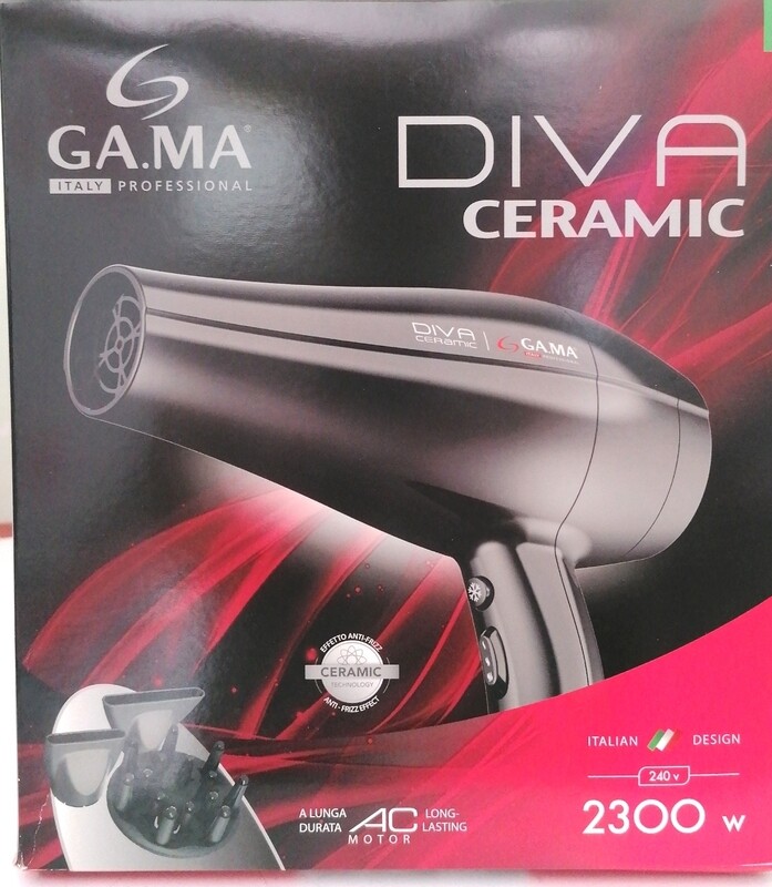 Asciugacapelli Phon GaMa Professionale 2300watt motore AC