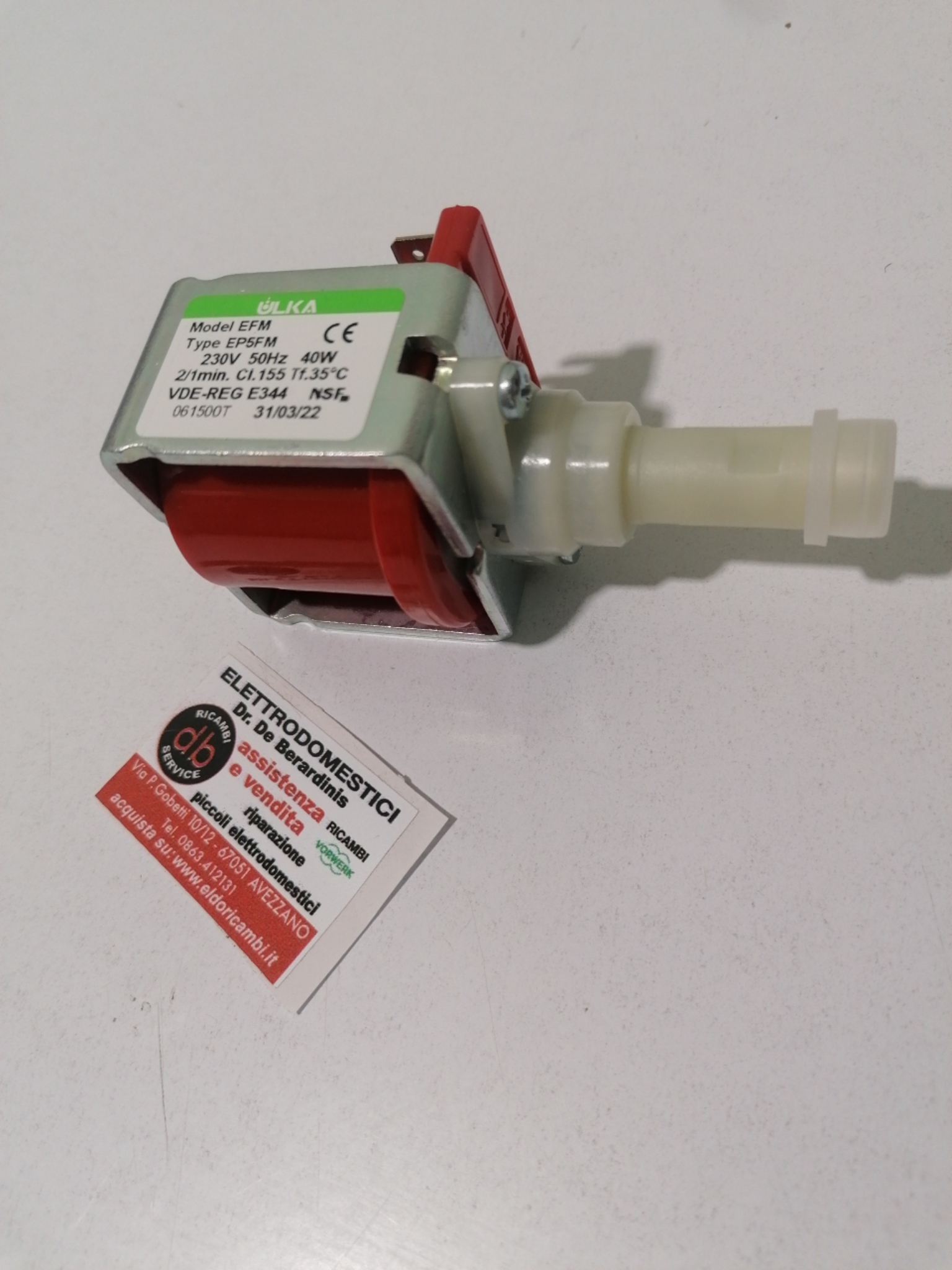 Pompa Ferro Stiro Polti M0005053 Originale