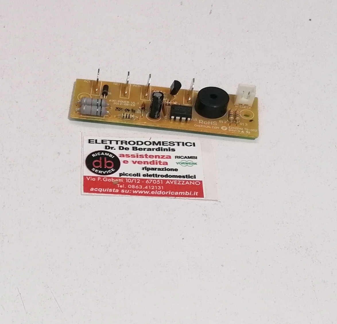 Scheda Elettronica Ferro Stiro Polti Vaporella M0006445