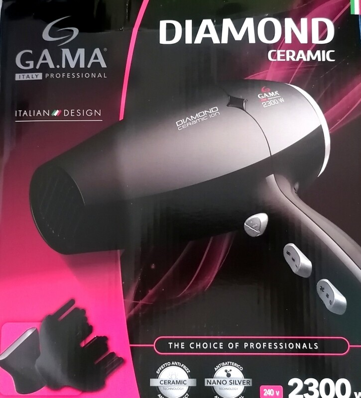 Phon Asciugacapelli Con Diffusore Ga.Ma. DIAMOND 2300 WATT 