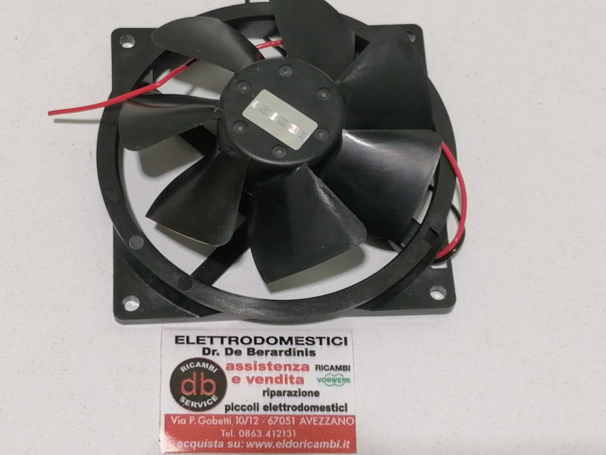 Ventola Frigorifero Whirlpool 24v 481202858367 3610KL 05w