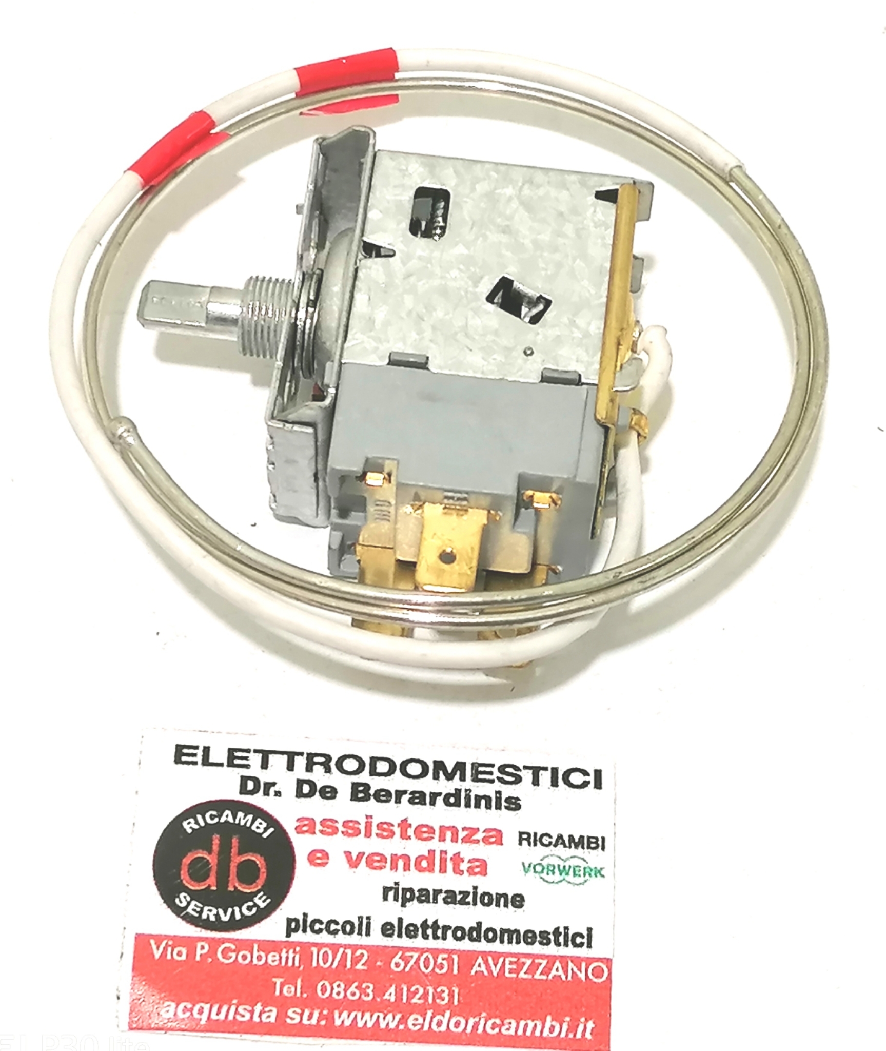 Termostato Frigorifero WDF25K originale CANDY Hoover 