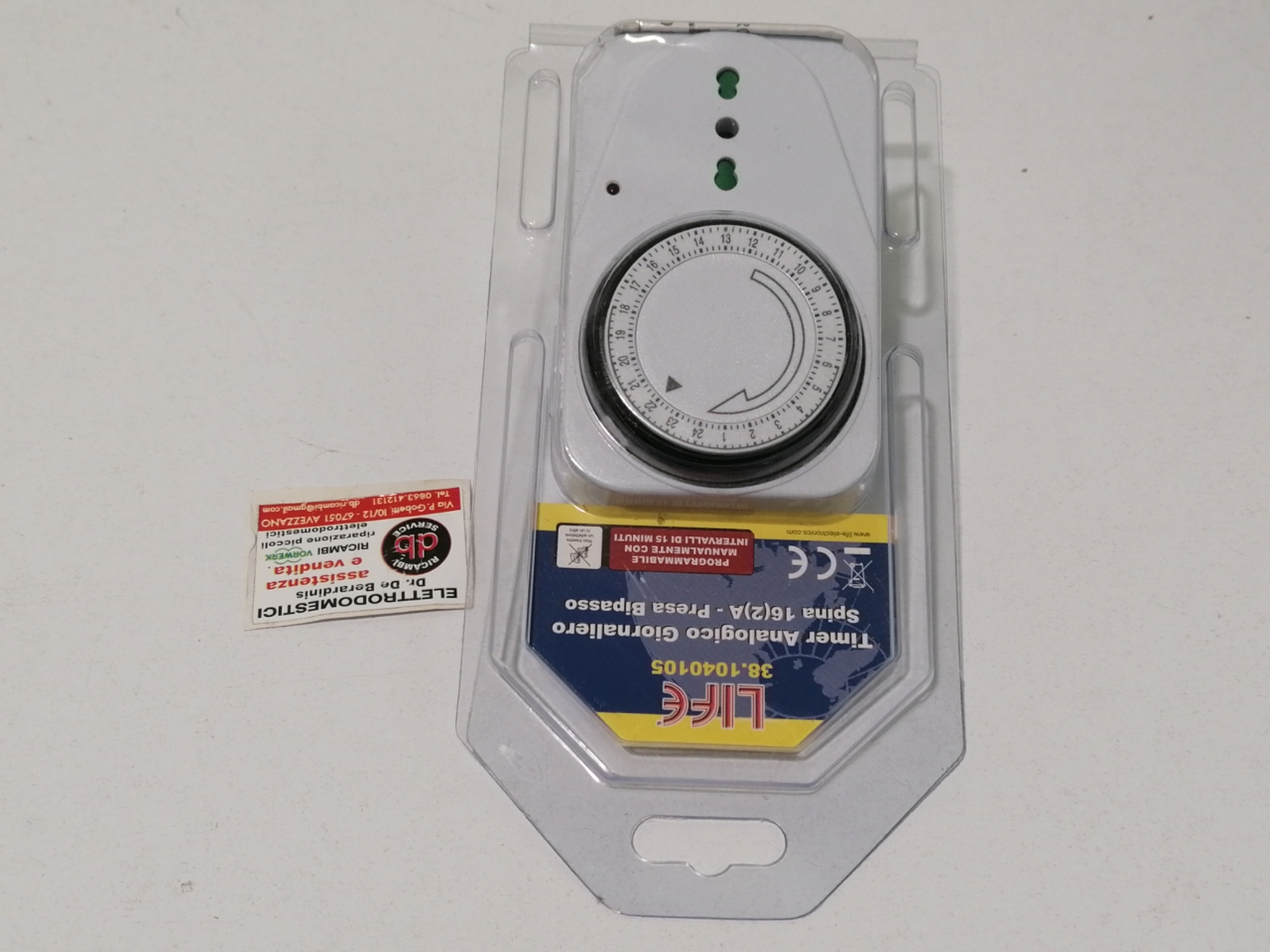 Tmer Orologio Programmatore meccanico life 