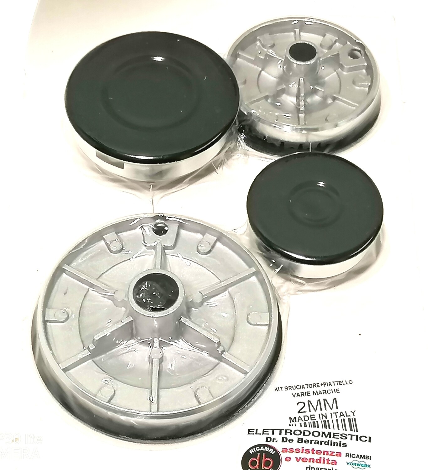 Kit Spartifiamma E Cappellotti Ariston Nardi Bosh Beko