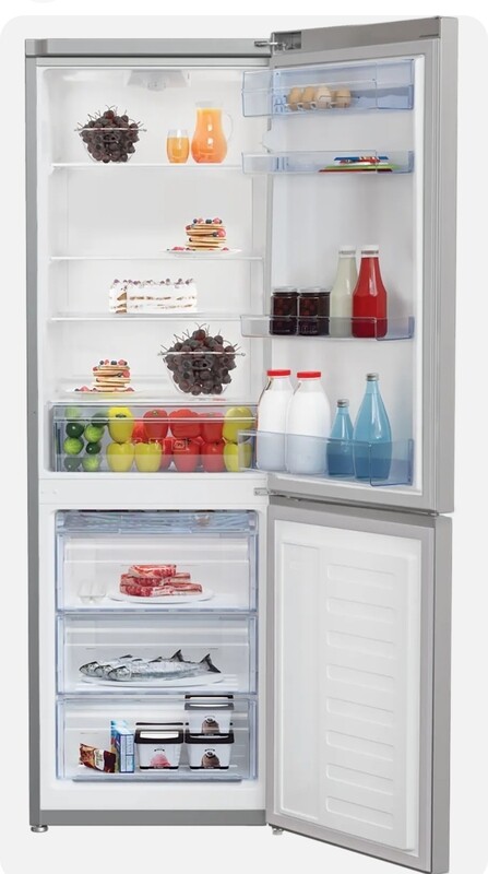 FRIGORIFERO COMBINATO BEKO SILVER RCSA330K30