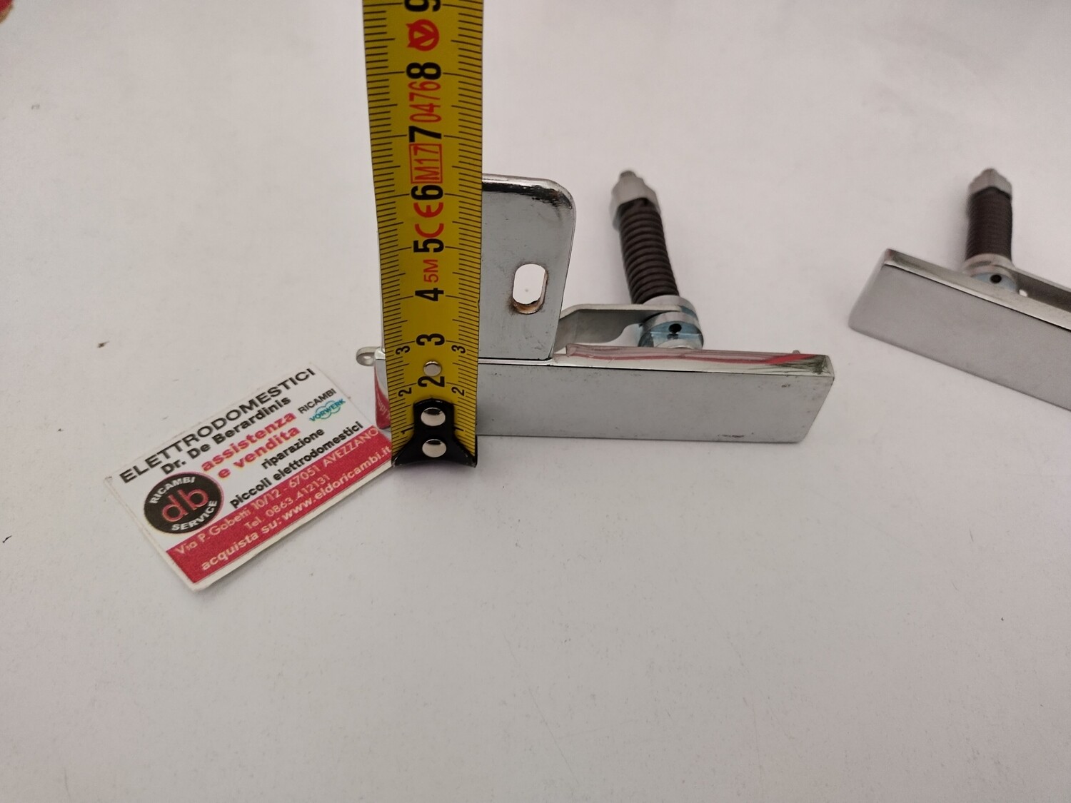 Ganci Terminale Cerniera Per Copercchio Cucina Glem Gas - Set Destro E Sinistro - Foto 10