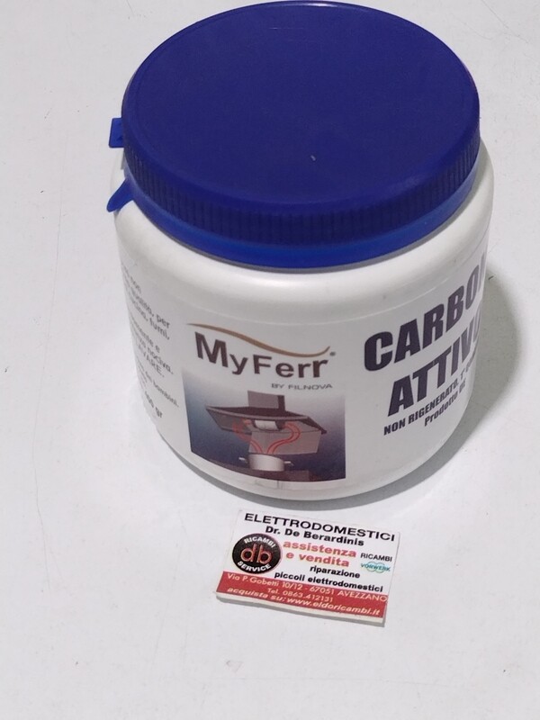 Carbone cappa i grani 400 gr