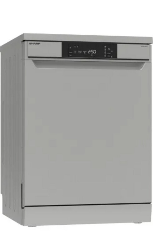 lavastoviglie sharp acciaio silver 60cm libera istallazione QWNA1BF47EI