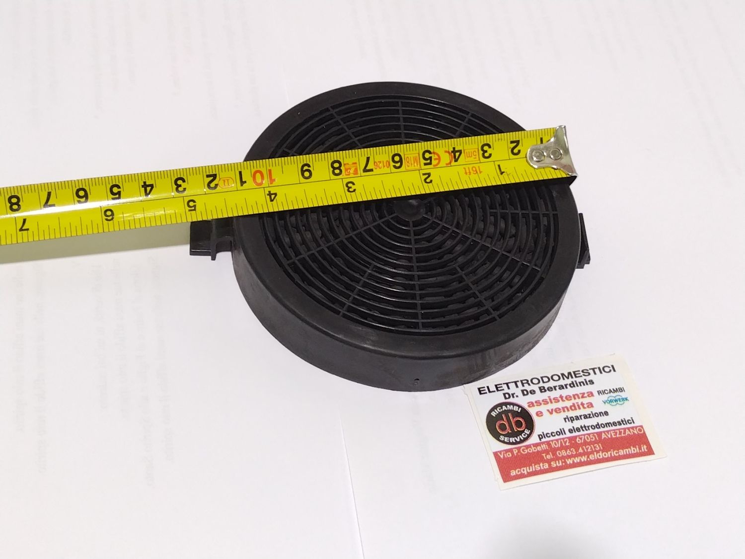 Filtro Cappa Midea Vari Marchi 11,4cm 2cm 12173000000860
