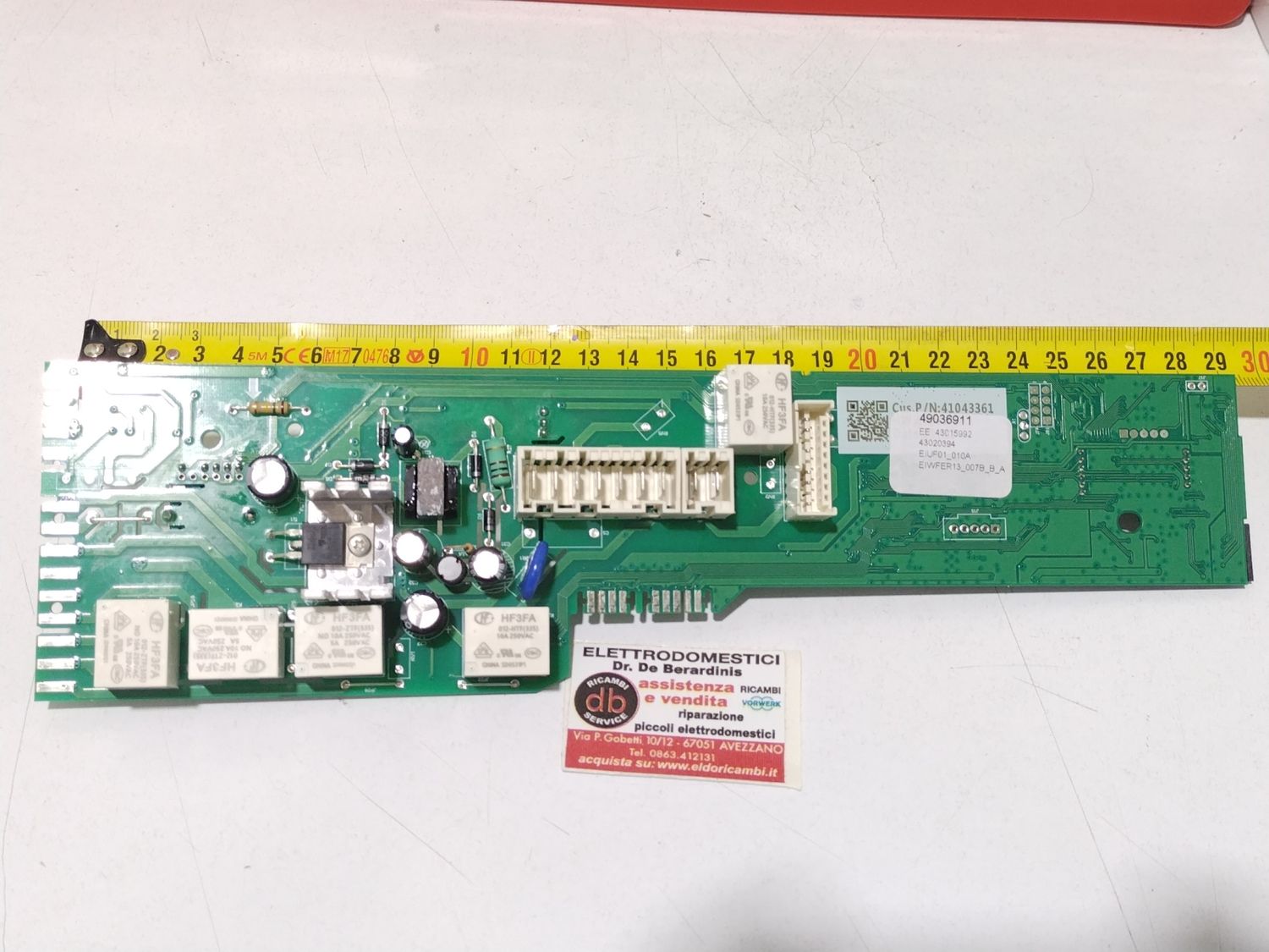 Scheda Modulo Elettronico Lavasciuga Candy 49036911