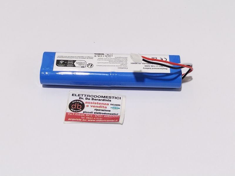 Batteria Ecovacs 14,4 3400mah Li Ion