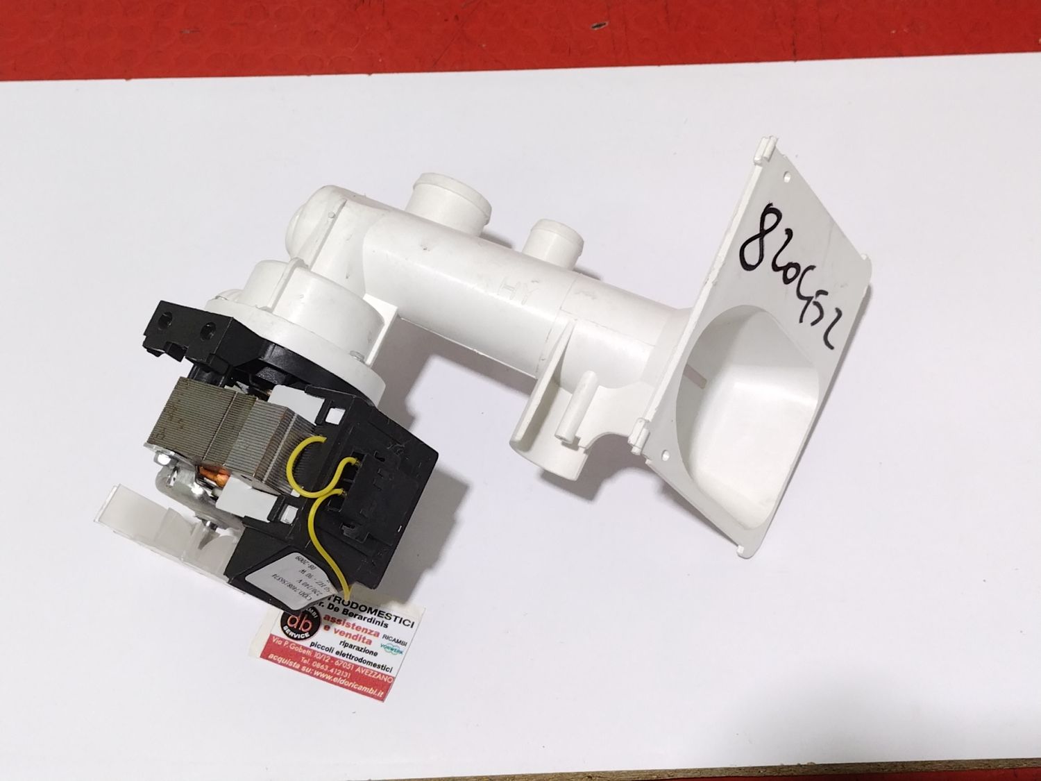 Pompa scarico lavatrice Ariston Margherita