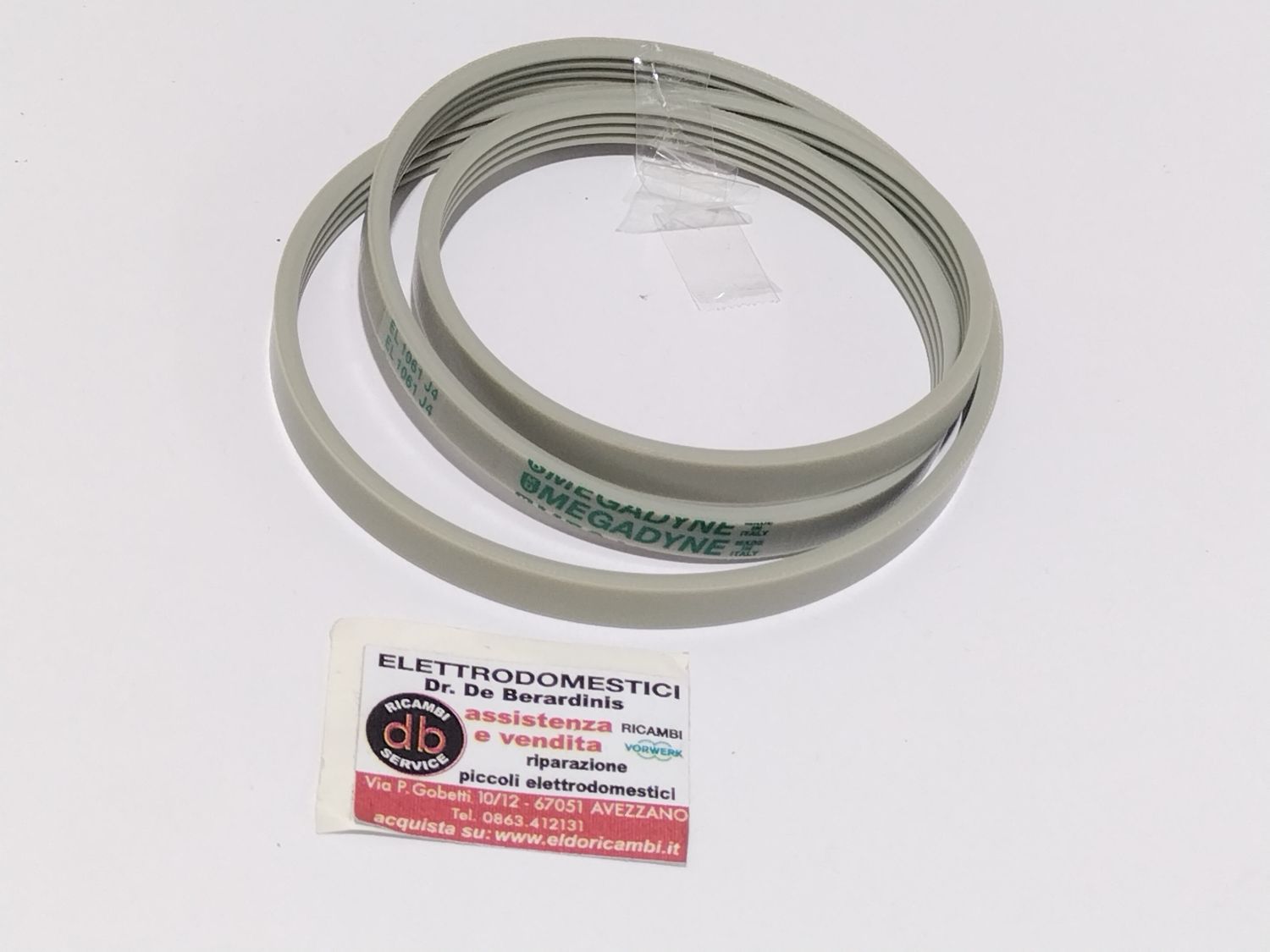 Cinghia Lavatrice Rigata EL 1061 J4