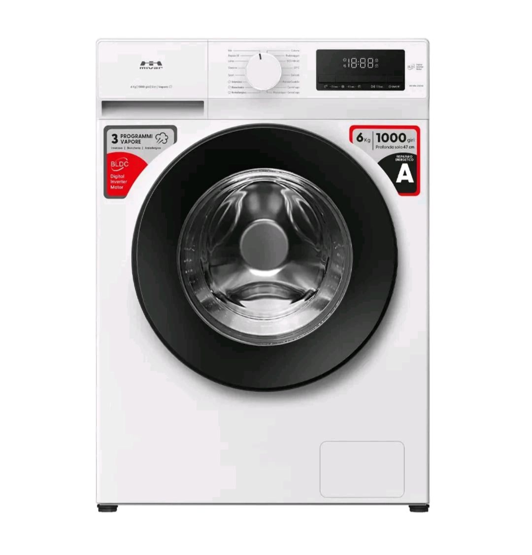 Lavatrice 6KG 100GG CLASSE A Lavatrice 6KG 100GG CLASSE A