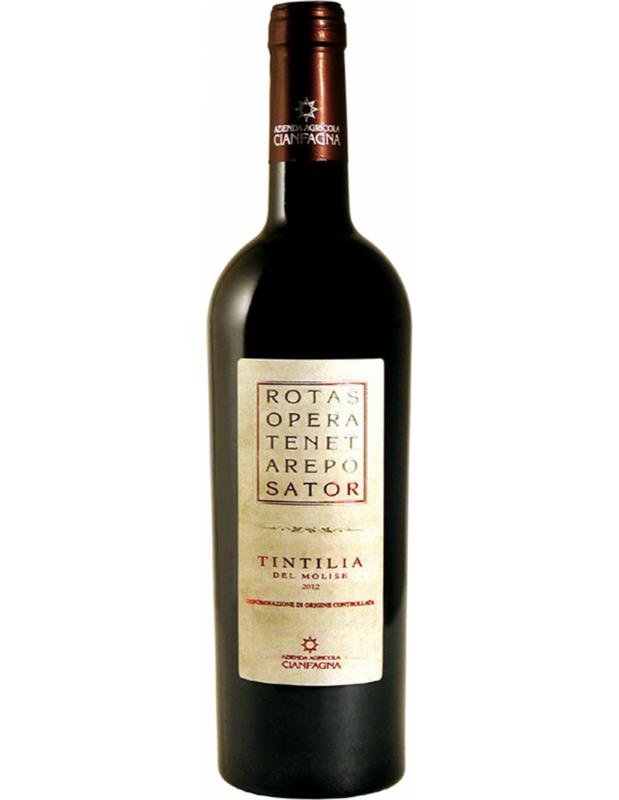 CIANFAGNA TINTILIA DEL MOLISE DOC SATOR CL 75 CIANFAGNA TINTILIA DEL MOLISE DOC SATOR CL 75