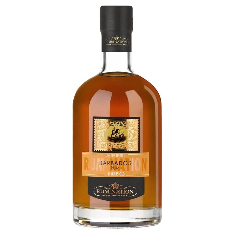RUM NATION BARBADOS 8 ANNI CL 70