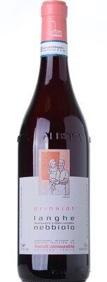 FRATELLI ALESSANDRIA PRINSIOT LANGHE NEBBIOLO DOC CL 75