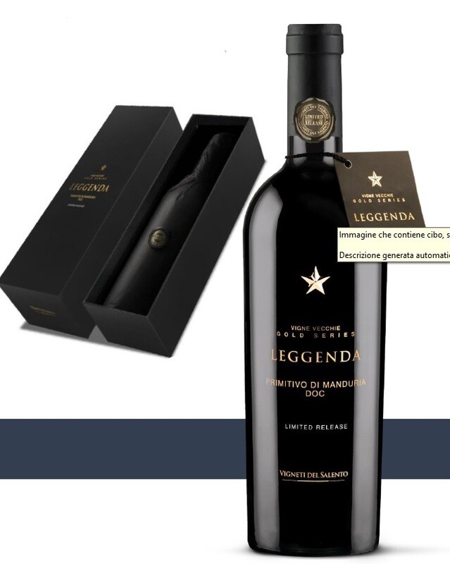 FANTINI LEGGENDA GOLD SERIES PRIMITIVO DI MANDURIA DOC CL 75
