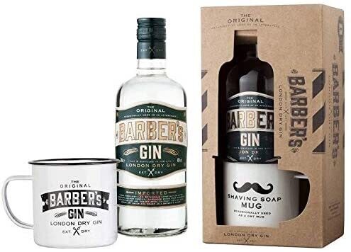 GIN BARBER'S + BICCH MUG  LONDON DRY GIN CL 70 ALC. 40%