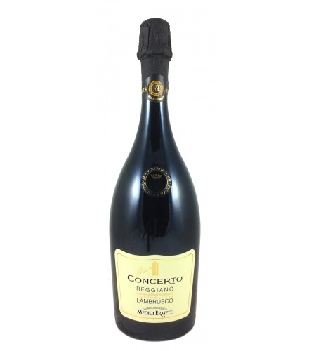 MEDICI ERMETE CONCERTO LAMBRUSCO REGGIANO FRIZZANTE SECCO DOC CL 75