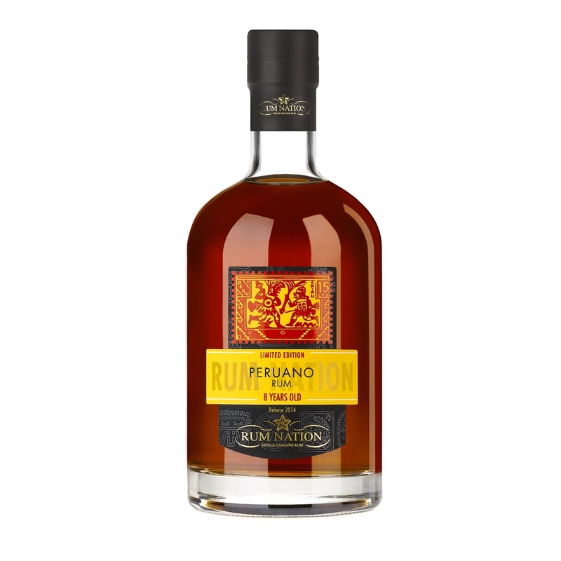 RUM NATION PERUANO 8 ANNI CL 70