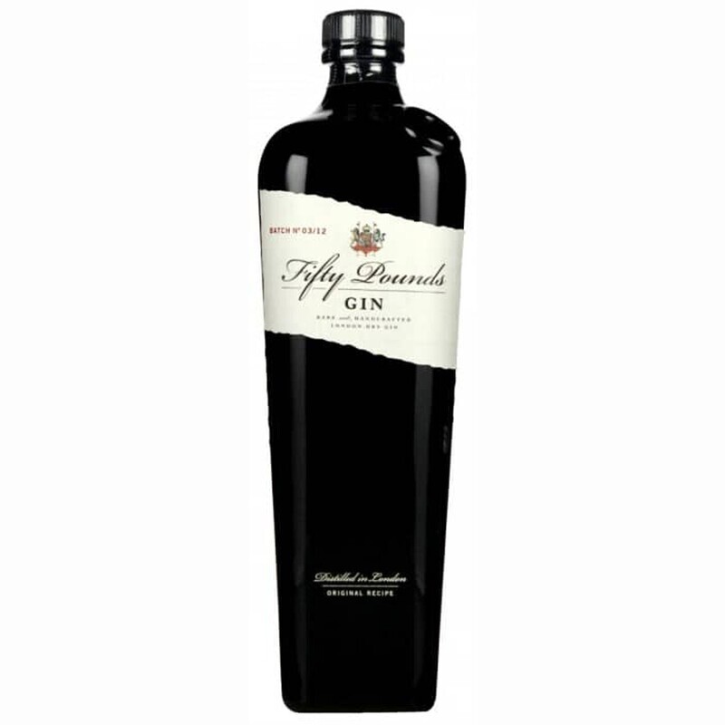 GIN FIFTY POUND'S CL 70 ALC. 43.5%