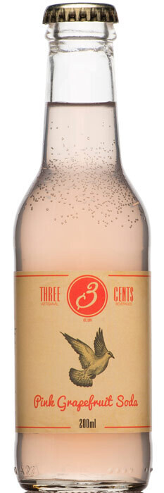 THREE CENTS PINK GRAPEFRUIT TONIC-SODA CL20