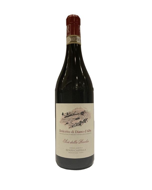 RENZO CASTELLA DOLCETTO DI DIANO D'ALBA SORI' DELLA RIVOLIA DOCG CL 75