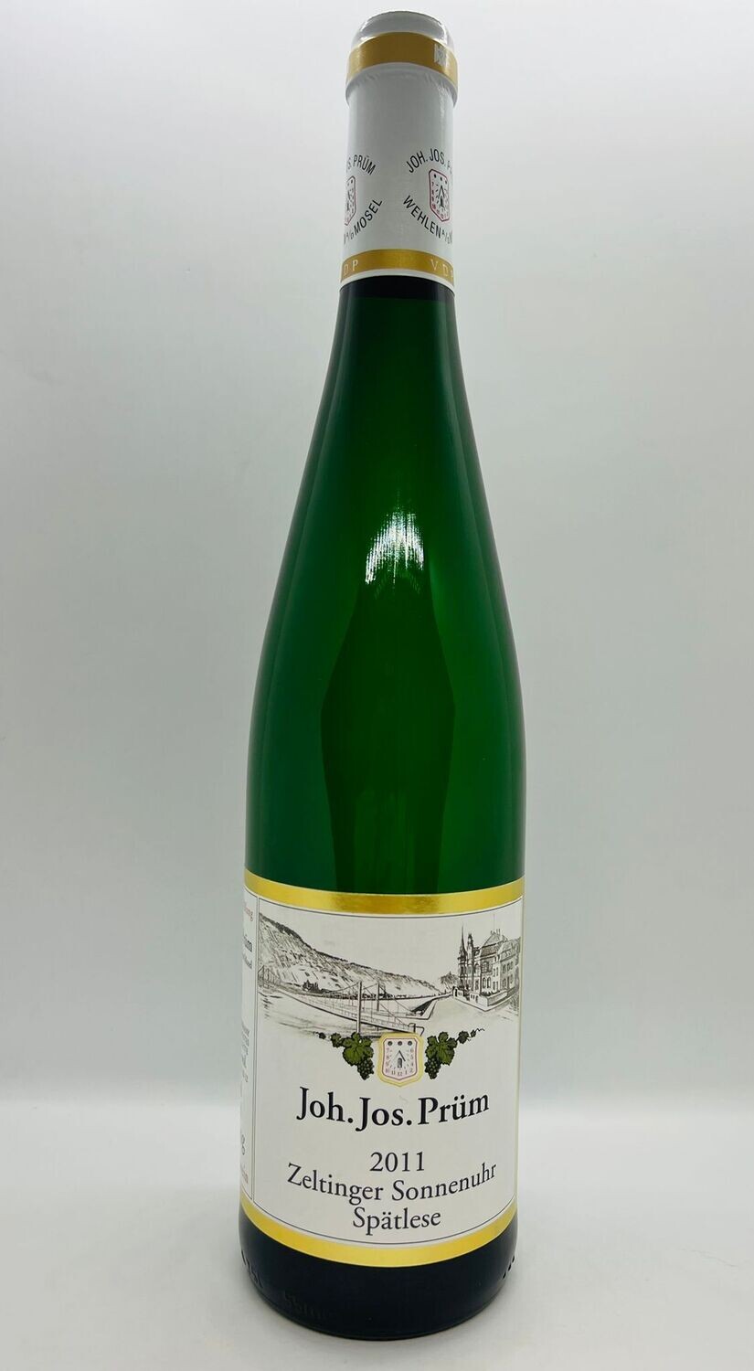 JOH.JOS.PRUM RIESLING ZELTINGER SONNENUHR SPATLESE 2011 8,5% CL 75