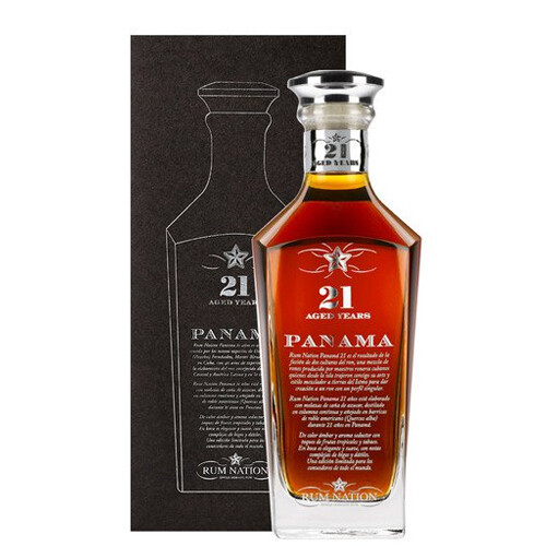 RUM NATION PANAMA 21 ANNI CL 70 CON COFANETTO